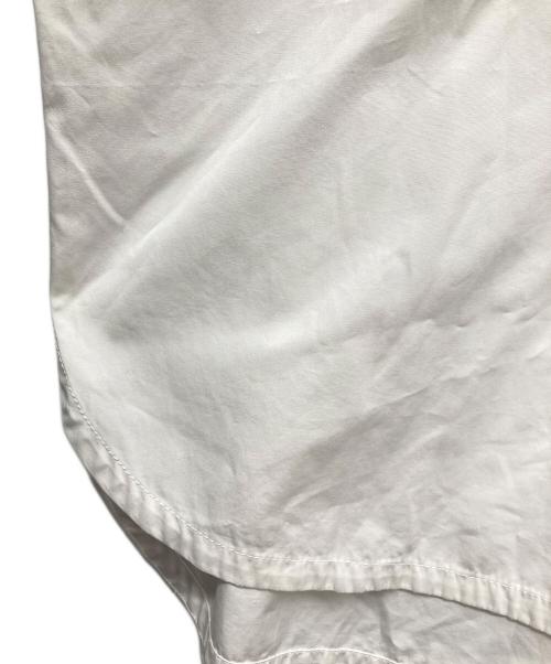 TOMORROW LAND collection（トゥモローランドコレクション）TOMORROW LAND collection (トゥモローランドコレクション) コットンブロード ハーフスリーブプルオーバーシャツ ホワイト サイズ:36の古着・服飾アイテム