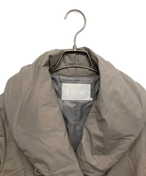icB（アイシービー）icB (アイシービー) ADSダウン ショートコート ベージュ サイズ:2の古着・服飾アイテム
