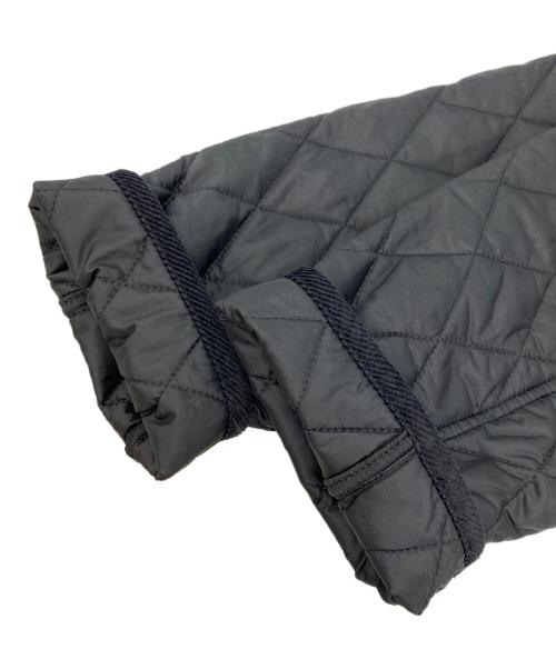 Barbour（バブアー）Barbour (バブアー) ラウンドカラー キルティング コート ブラック サイズ:38の古着・服飾アイテム