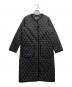 Barbour（バブアー）の古着「ラウンドカラー キルティング コート」｜ブラック
