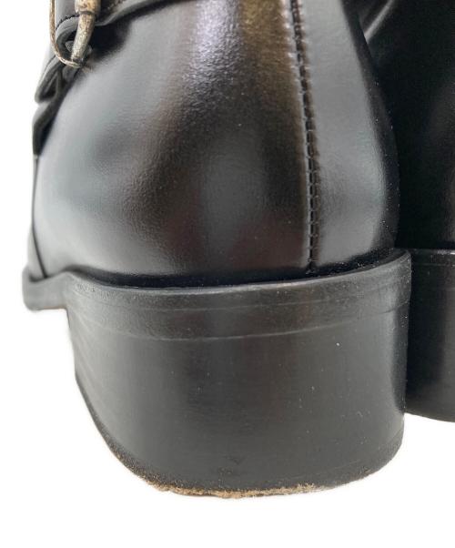 pieton SEKAK（ピエトン）pieton SEKAK (ピエトン) アンクルベルトブーツ ブラック サイズ:37の古着・服飾アイテム