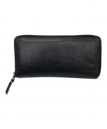 COMME des GARCONS（コムデギャルソン）の古着「ラウンドジップウォレット」｜ブラック