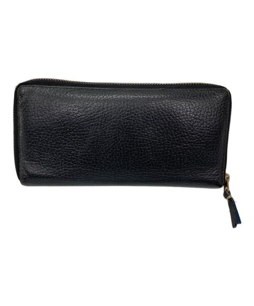 COMME des GARCONS（コムデギャルソン）COMME des GARCONS (コムデギャルソン) ラウンドジップウォレット ブラックの古着・服飾アイテム