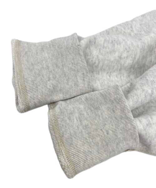 BUZZ RICKSON'S（バズリクソンズ）Buzz Rickson's (バズリクソンズ) 前Vガゼットクルーネックスウェット グレー サイズ:Lの古着・服飾アイテム