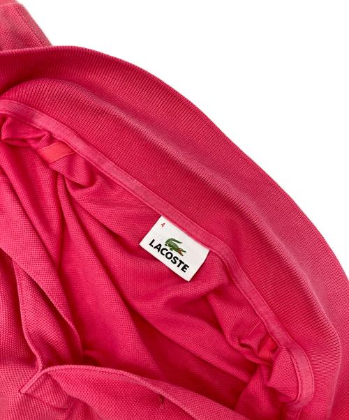 LACOSTE（ラコステ）LACOSTE (ラコステ) ポロシャツ ピンク サイズ:4の古着・服飾アイテム