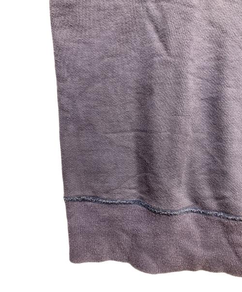 BUZZ RICKSON'S（バズリクソンズ）Buzz Rickson's (バズリクソンズ) 前Vガゼットプリントクルーネックスウェット ネイビー サイズ:Lの古着・服飾アイテム