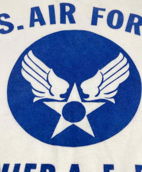 BUZZ RICKSON'S（バズリクソンズ）Buzz Rickson's (バズリクソンズ) プリントカットソー ホワイト サイズ:Lの古着・服飾アイテム