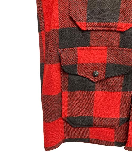 PENDLETON（ペンドルトン）PENDLETON (ペンドルトン) 60‘ｓ～70‘ｓウールクルーザージャケット レッド サイズ:Sの古着・服飾アイテム