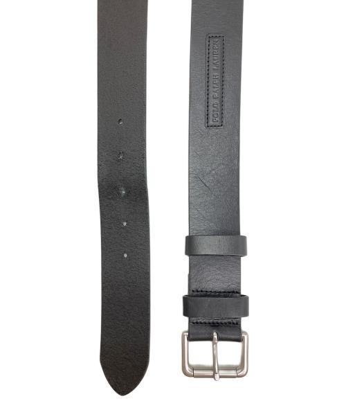 POLO RALPH LAUREN（ポロ・ラルフローレン）POLO RALPH LAUREN (ポロ・ラルフローレン) レザーベルト ブラックの古着・服飾アイテム
