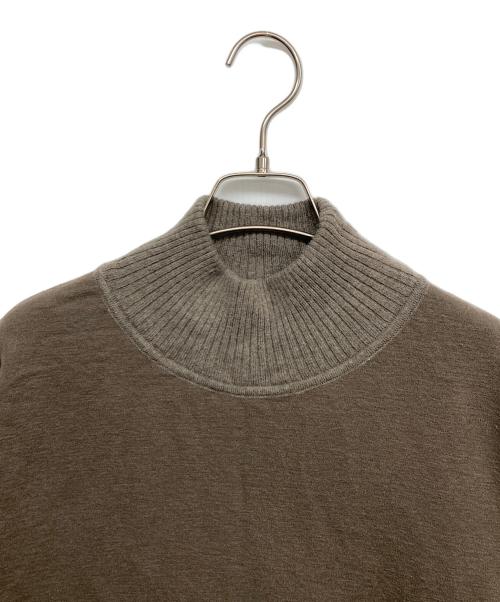 INED（イネド）INED (イネド) ニットワンピース ブラウン サイズ:15の古着・服飾アイテム