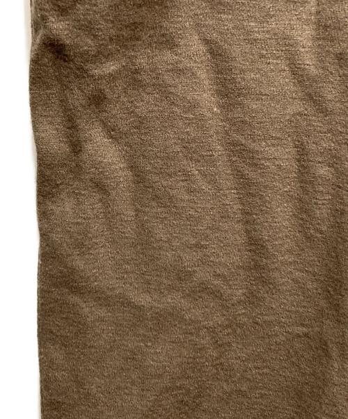 INED（イネド）INED (イネド) ニットワンピース ブラウン サイズ:15の古着・服飾アイテム