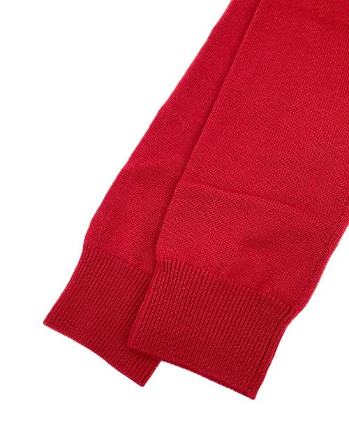 23区（ニジュウサンク）23区 (ニジュウサンク) ニットカーディガン レッド サイズ:46 未使用品の古着・服飾アイテム