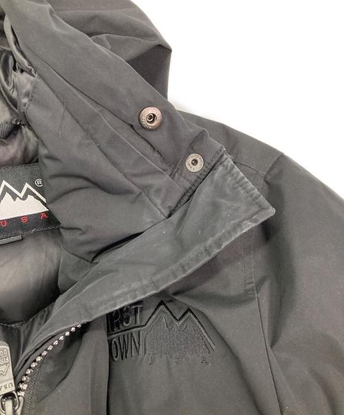 FIRST DOWN（ファーストダウン）FIRST DOWN (ファーストダウン) ダウンジャケット ブラック サイズ:Sの古着・服飾アイテム