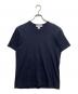 COMME des GARCONS SHIRT（コムデギャルソンシャツ）の古着「無地Tシャツ」｜ネイビー