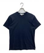 COMME des GARCONS SHIRTコムデギャルソンシャツ）の古着「無地Tシャツ」｜ネイビー