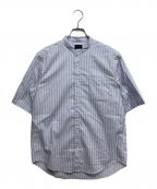 green label relaxingグリーンレーベルリラクシング）の古着「半袖シャツ」｜パープル