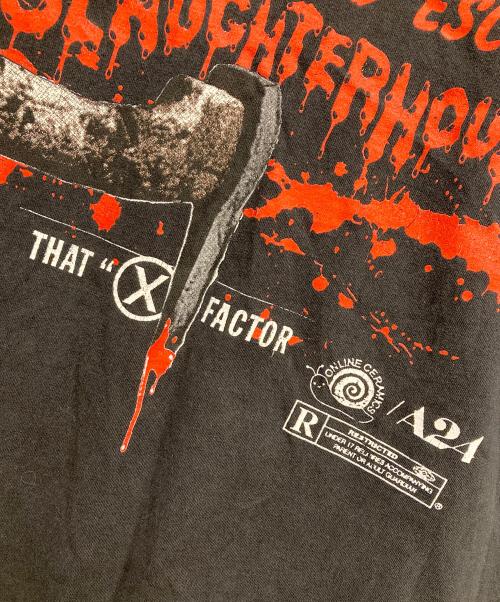 A24（エー24）A24 (エー24) X ムービープリントカットソー ブラック サイズ:Lの古着・服飾アイテム
