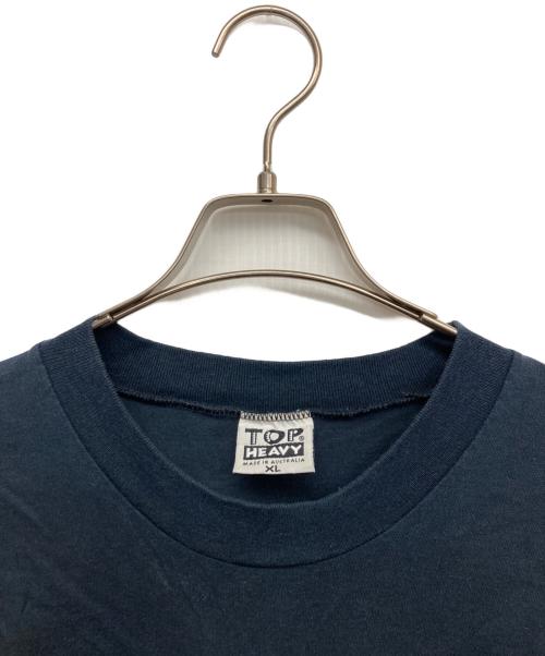 top heavy（トップ ヘヴィー）top heavy (トップ ヘヴィー) ムービープリントTシャツ ブラック サイズ:XLの古着・服飾アイテム