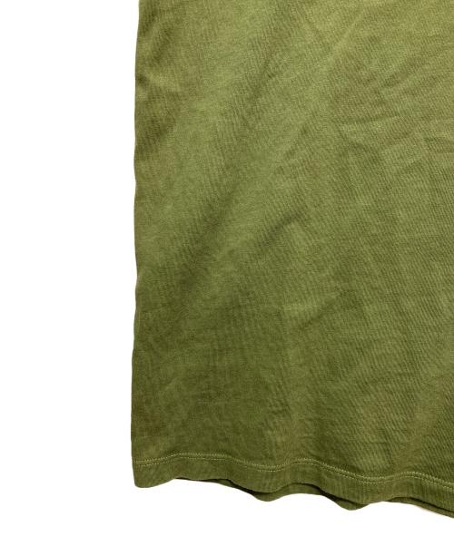 LOEWE（ロエベ）LOEWE (ロエベ) アナグラム刺繍コットンTシャツ グリーン サイズ:Mの古着・服飾アイテム