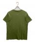 LOEWE (ロエベ) アナグラム刺繍コットンTシャツ グリーン サイズ:M：25000円