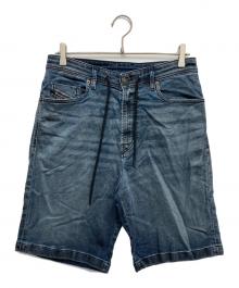 DIESEL（ディーゼル）の古着「デニムハーフパンツ」｜ブルー