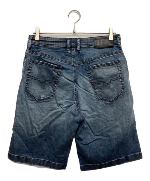 DIESEL（ディーゼル）DIESEL (ディーゼル) デニムハーフパンツ ブルー サイズ:W28の古着・服飾アイテム