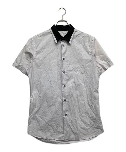 MARNI（マルニ）MARNI (マルニ) バイカラーショートスリーブシャツ パープル サイズ:FREEの古着・服飾アイテム