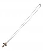 JUSTIN DAVISジャスティンデイビス）の古着「クロスネックレス」｜シルバー