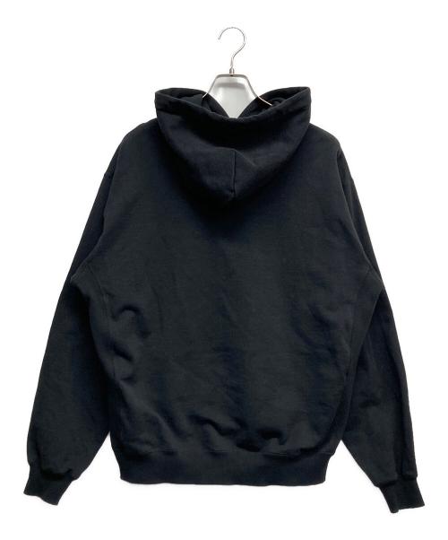 THE BLACK EYE PATCH（ブラックアイパッチ）THE BLACK EYE PATCH (ブラックアイパッチ) ロゴプリントパーカー ブラック サイズ:Lの古着・服飾アイテム