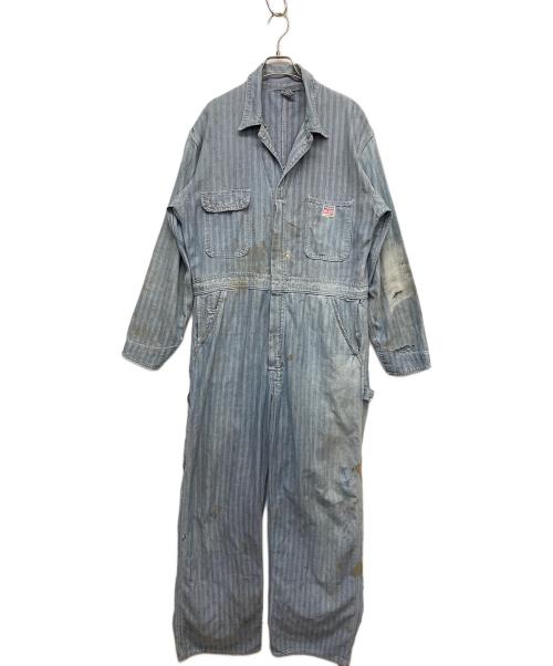 BIC MAC（ビックマック）BIC MAC (ビックマック) 50sヘリボーンツイルオーバーオール ブルー サイズ:不明の古着・服飾アイテム