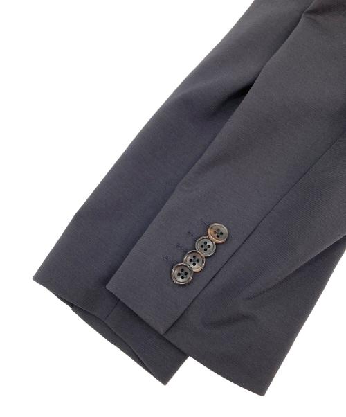 PAUL SMITH（ポールスミス）PAUL SMITH (ポールスミス) 2Bドライタッチ コットン テーラード ジャケット ネイビー サイズ:Mの古着・服飾アイテム