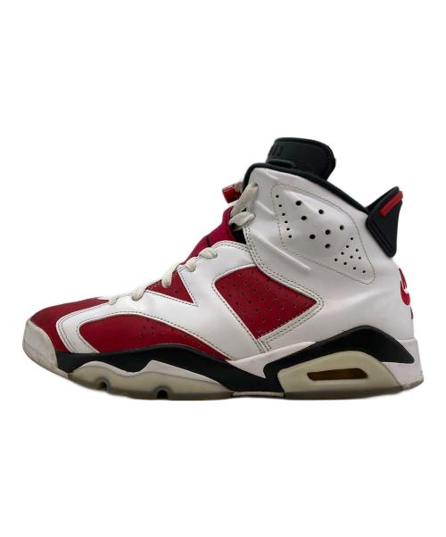 NIKE（ナイキ）NIKE (ナイキ) AIR JORDAN 6 RETRO CARMINE ホワイト サイズ:27の古着・服飾アイテム