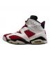 NIKE (ナイキ) AIR JORDAN 6 RETRO CARMINE ホワイト サイズ:27：12000円