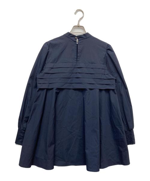 #Newans（ハッシュニュアンス）#Newans (ハッシュニュアンス) ラインデザインチュニック ネイビー サイズ:1の古着・服飾アイテム