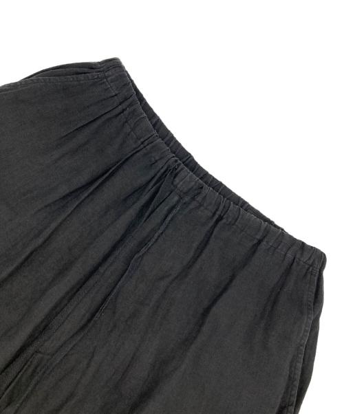 COMOLI（コモリ）COMOLI (コモリ) カナパ ドローストリングパンツ ブラック サイズ:2の古着・服飾アイテム