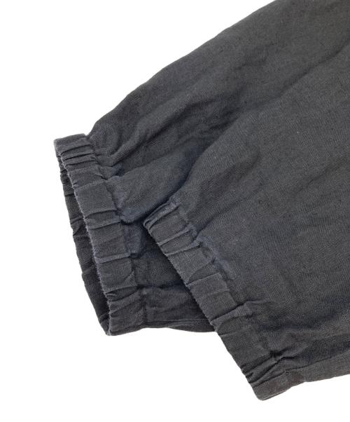 COMOLI（コモリ）COMOLI (コモリ) カナパ ドローストリングパンツ ブラック サイズ:2の古着・服飾アイテム