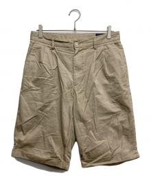 riccardo metha（リカルドメッサ）の古着「2TUCK SHORTS DRAGON」｜ベージュ