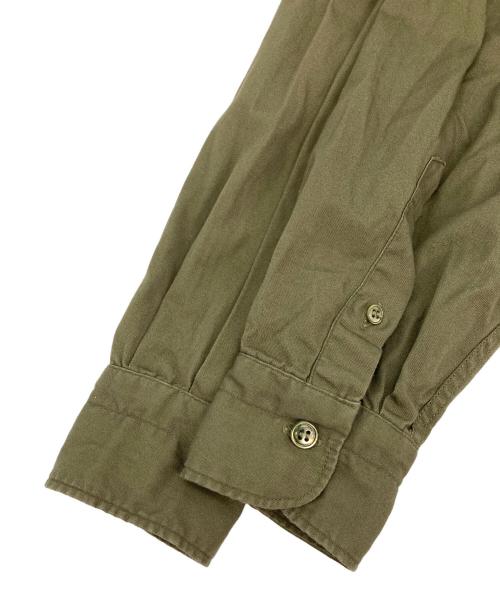 COMOLI（コモリ）COMOLI (コモリ) Band color shirt カーキ サイズ:1の古着・服飾アイテム