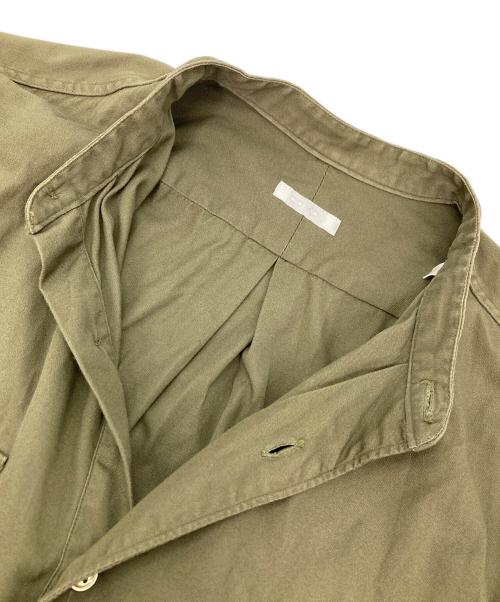 COMOLI（コモリ）COMOLI (コモリ) Band color shirt カーキ サイズ:1の古着・服飾アイテム