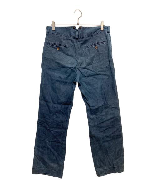 FRANK LEDER（フランクリーダー）FRANK LEDER (フランクリーダー) リネンパンツ インディゴ サイズ:無しの古着・服飾アイテム