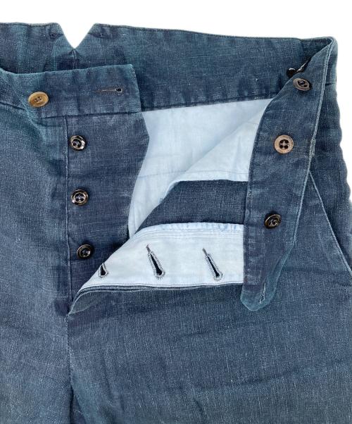 FRANK LEDER（フランクリーダー）FRANK LEDER (フランクリーダー) リネンパンツ インディゴ サイズ:無しの古着・服飾アイテム