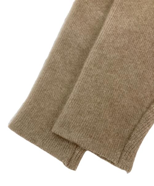 ELENDEEK（エレンディーク）ELENDEEK (エレンディーク) RACOON MIX WCD/ラクーンカーディガン ベージュ サイズ:Fの古着・服飾アイテム