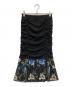 VIVIENNE TAM (ヴィヴィアンタム) 花柄スカート ブラック サイズ:L：8000円