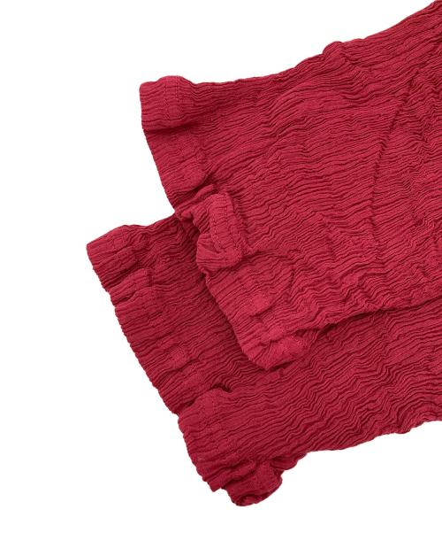 HaaT（ハート）Haat (ハート) 半袖ワンピース レッド サイズ:2の古着・服飾アイテム