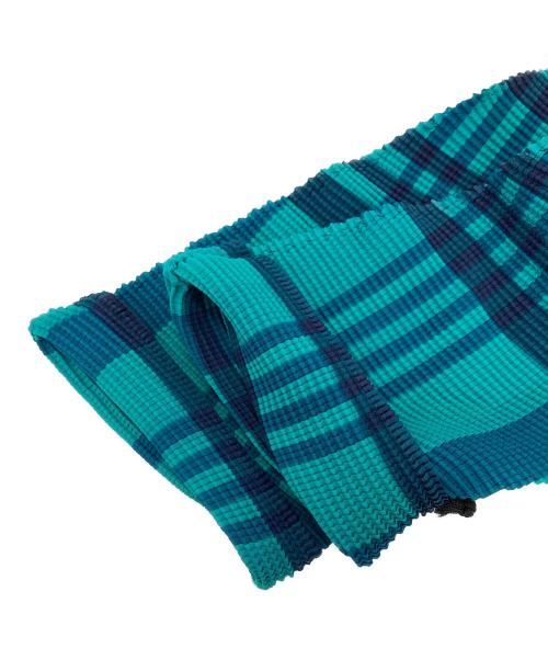 me ISSEY MIYAKE（ミーイッセイ ミヤケ）me ISSEY MIYAKE (ミーイッセイ ミヤケ) プリーツカットソー グリーン サイズ:無しの古着・服飾アイテム