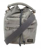 PORTERポーター）の古着「ショルダーバッグ」｜グレー