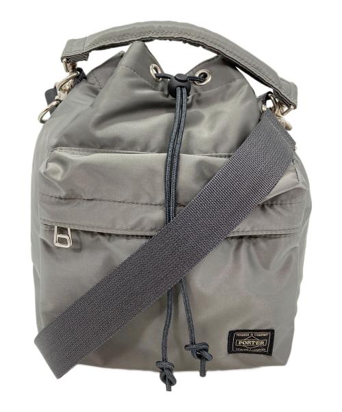 PORTER（ポーター）PORTER (ポーター) ショルダーバッグ グレーの古着・服飾アイテム