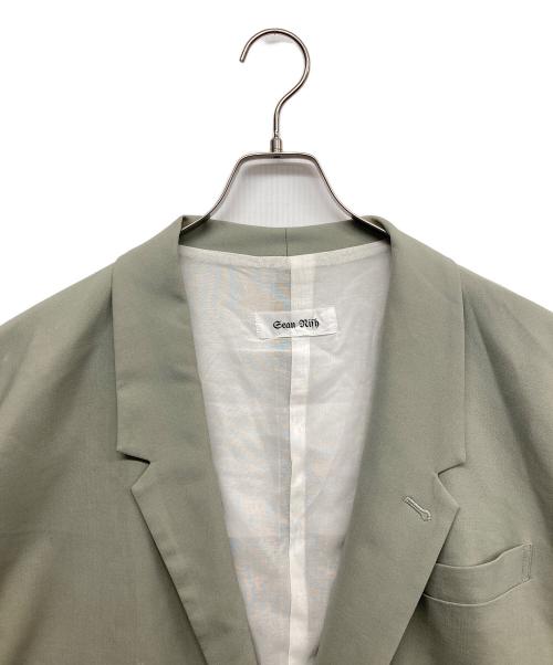 sean nish（ショーンニッシュ）sean nish (ショーンニッシュ) ノーカラージャケット グリーン サイズ:2の古着・服飾アイテム