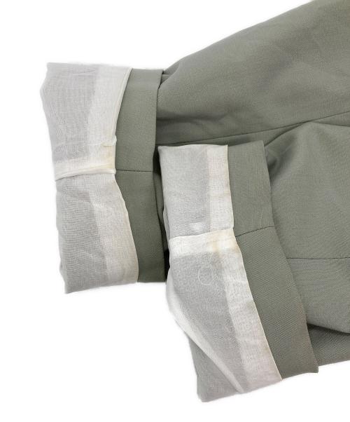 sean nish（ショーンニッシュ）sean nish (ショーンニッシュ) ノーカラージャケット グリーン サイズ:2の古着・服飾アイテム