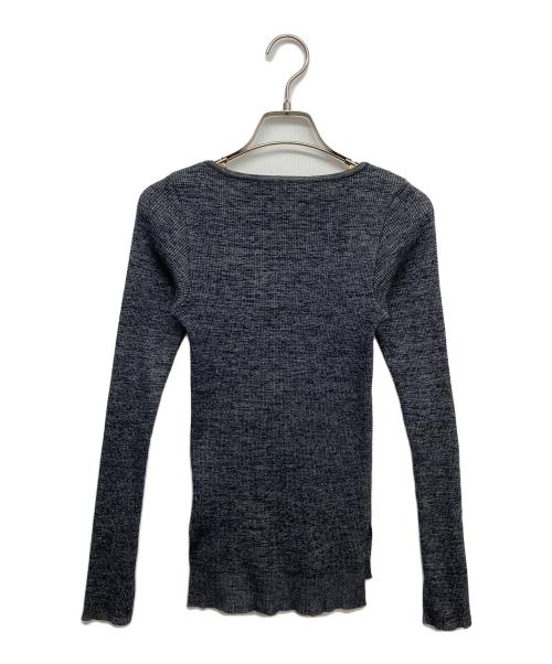 AURALEE（オーラリー）AURALEE (オーラリー) Ron Herman (ロンハーマン) 別注 ギザボートネックプルオーバー グレーの古着・服飾アイテム